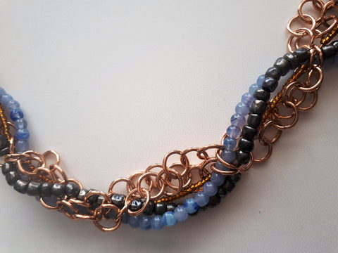 Leuke zomerse unieke handgemaakte ketting met schelp hanger
