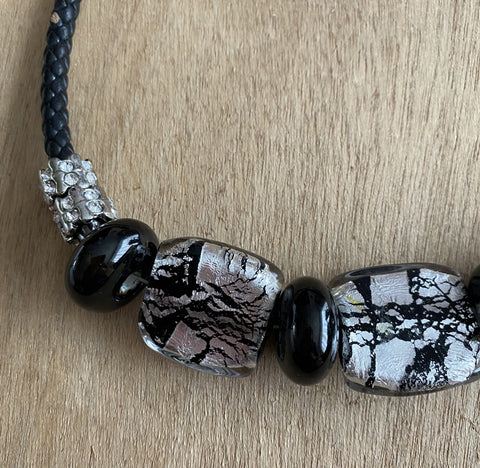 Een vintage ketting met Murano glaskralen