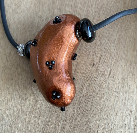 Vlotte minimalistische ketting met effect
