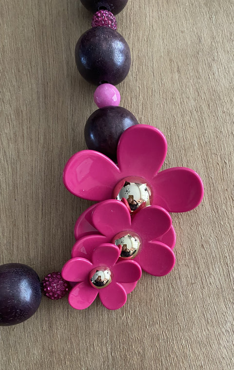 Statement boho hippie ketting met hanger van Mark Jacobs