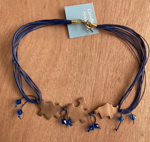 Ketting met puzzel elementen