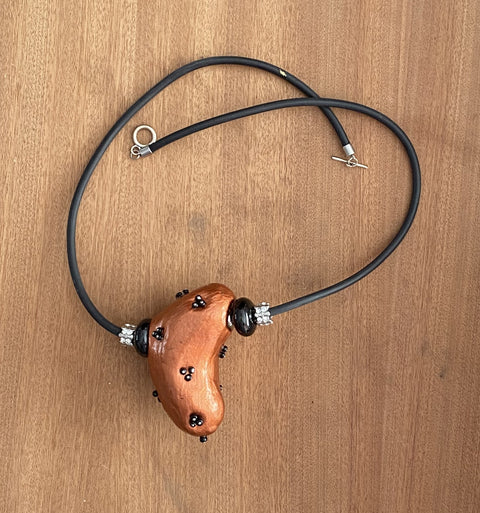 Vlotte minimalistische ketting met effect